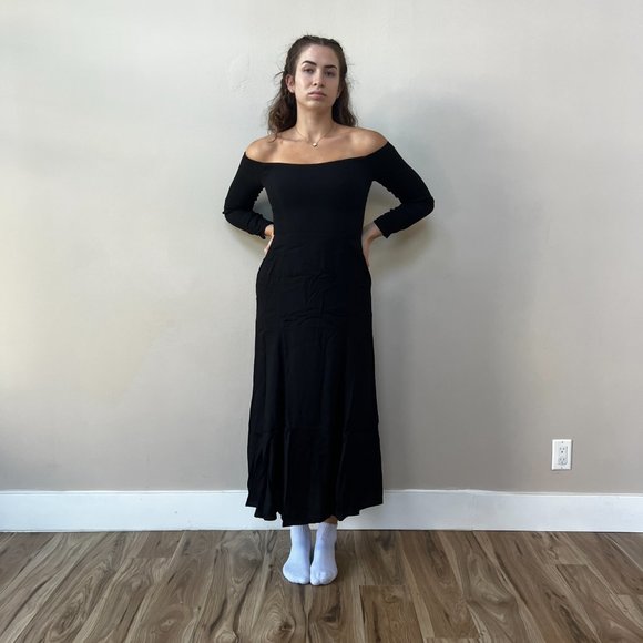 Reformation Dresses Reformation Ballari Dress Black Sale New